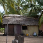 Before: the kitchen facilities at the Light School at Ishahayi.